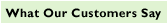 What Our Customers Say